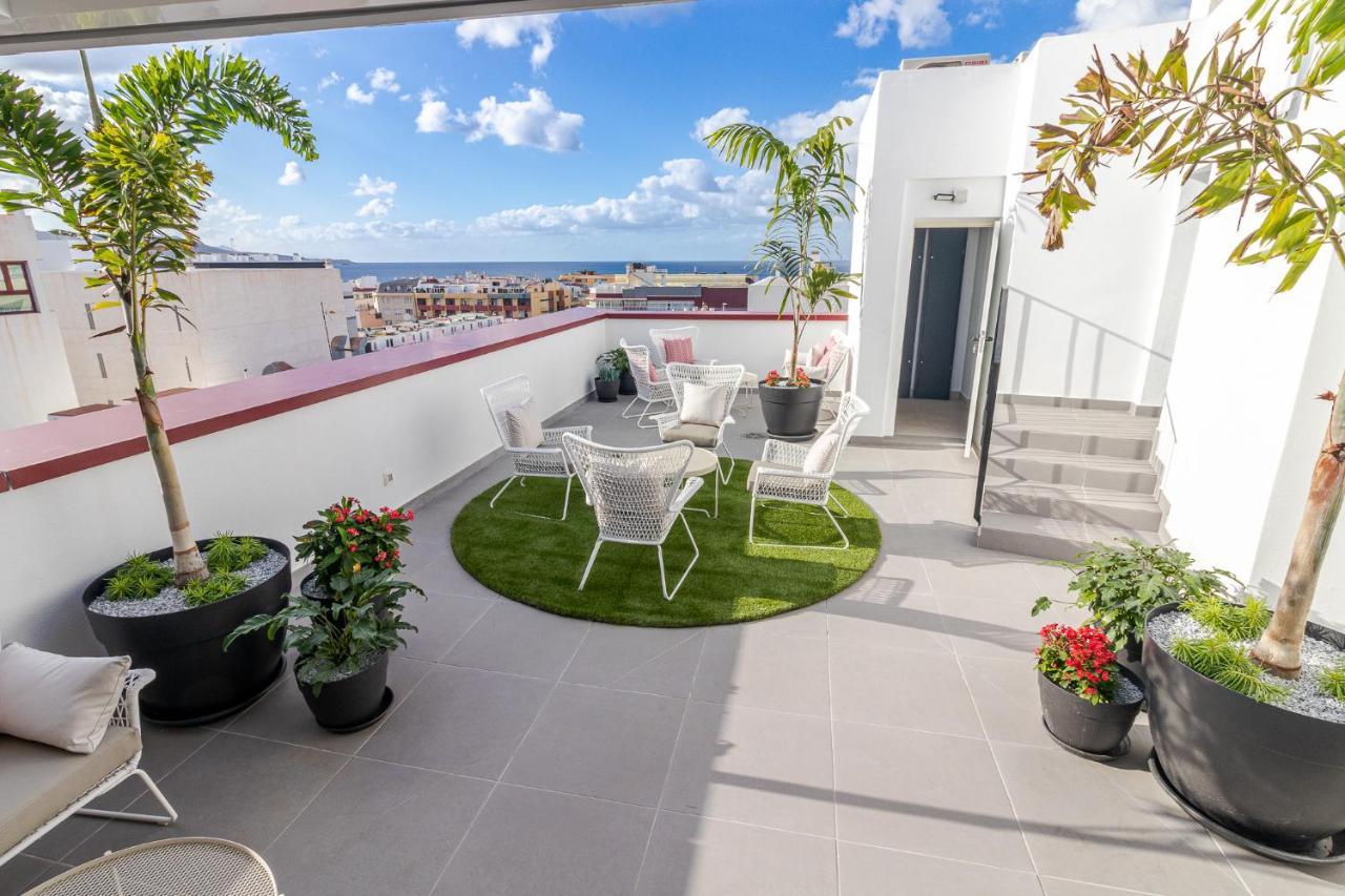 Flatguest Viriato - Wifi - Ac - Terraza Compartida Lägenhet Las Palmas de Gran Canaria Exteriör bild