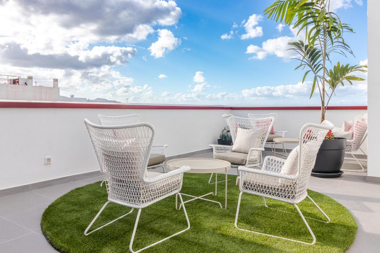 Flatguest Viriato - Wifi - Ac - Terraza Compartida Lägenhet Las Palmas de Gran Canaria Exteriör bild